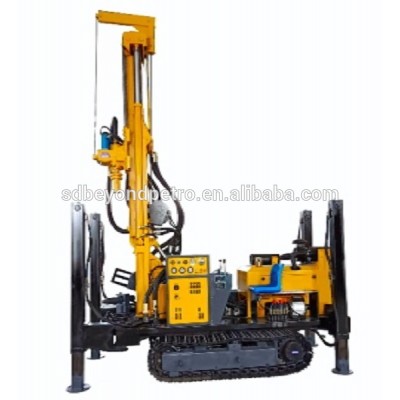 Hydraulic Crawler-mounted Water Drilling Rig 300m